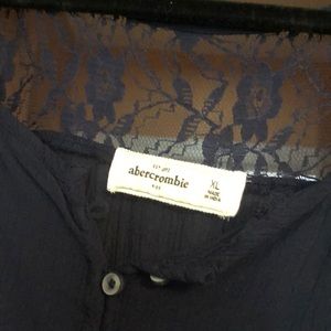 Abercrombie quarter sleeve romper